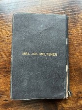 German-Hebrew Pocket Siddur (1926)  Tefillah Vetachanunim picture