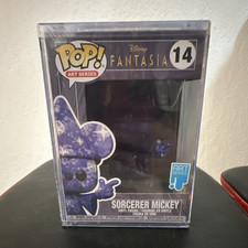 Funko Pop Art Series Disney Fantasia Sorcerer Mickey Vinyl Figure #14 picture