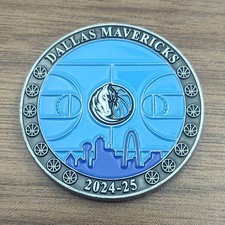 BOEING 757-200 PEX Flight Crew Dallas Mavericks 2024-25 Challenge Coin picture
