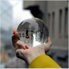 100mm Clear Crystal Ball Lens Ball for Photography Decorative Crystal Ball picture