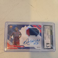 Ronaldinho Auto Jersey Relic Card 2024-25 DAKA FC Barcelona CGC 8.5 Mint #/25 picture