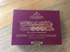 Hallmark Keepsake Ornament 1996 Lionel 100th Anniversary Ornament,& Original Box picture