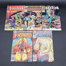 Lot of 5 Dazzler Comics Marvel 1980s Vintage Reader Copies Dazzler Solo Series picture