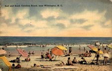 Carolina Beach, Wilmington, N.C., 1943 Postcard picture