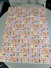 Vtg 1984 American Greetings Get Along Gang Animal Characters New Gift Wrap picture