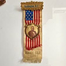 1905 Ladies of the G.A.R. U.S. Grant Circle No. 1 Ribbon Badge Washington picture