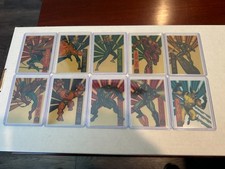 1994 Fleer Marvel Universe Suspended Animation Complete 10 Card Insert Set picture
