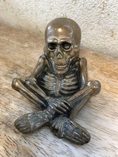 Antique early 19thC skull Inkwell Neighborhood Industrial picture