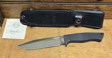 Vintage NIB 1990's Junglee Tactical Drop Clip Knife SEKI JAPAN AUS-8 picture
