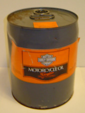 Vintage Harley Davidson Motorcycle Oil Can 5 Gal. Empty Milwaukee Wisconson USA picture