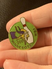 Vintage WBA Minnesota 200 Pins Gold Tone Enamel Lapel Pin (GW7) picture