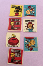 7 Vintage Snoopy Iron-on Patches Peanuts: Lucy Woodstock Charlie Patty Schroeder picture