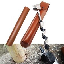 1 X 10 Upgrade Scotch Eye Wood Auger, Sharper Embedded Weld Hand Auger Wrench... picture