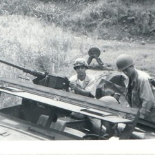 c1940s US Soldiers Jeep Machine Gun Mini 2-1/2