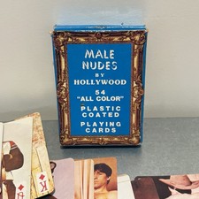 Vintage Male Nudes By Hollywood Box Open Gay Interest Fast Ship picture
