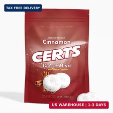 Certs Mints - Classic Fresh Breath Mint, Cinnamon, Sugar Free, 20 Count picture
