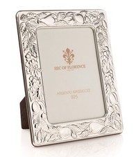 7x5 in Solid 925 Sterling Silver Photo Picture Frame  FRUTTA /13x18 USA picture