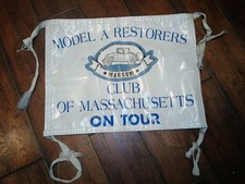 Model A tour Club Of Mass vinyl Tie Back Banner picture