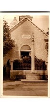 1932 French Canadian Virgin Mary Church Photo Mass Souvenir Quebec Memorabilia picture