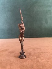 Nude With Sword Pipe Tamper, Solid Fine Pewter picture