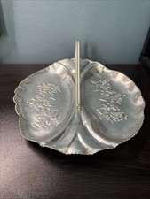 Vintage Aluminum Divided Serving Tray picture