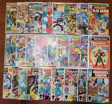 MARVEL COMICS LOT: OLDER MARVEL TITLE '70S & '80S - FAIR CONDITION - 27 ISSUES picture