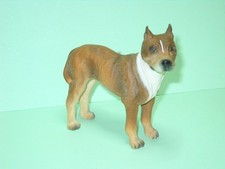 American Pitbull Terrier Dog, Hand Painted, 3