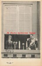 Danish Royalty, Denmark Frederick IX & Wife Ingrid at Proclamation, 1947 picture