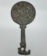 Ancient Scythian Bronze Mirror Zoomorphic Master of Animals Ritual Artifact Rare picture