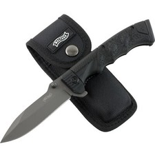 Walther PPQ Black PPQ Linerlock Pocket Knife Titanium Finish Spear Point Blade picture