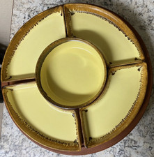 Tomeoni Bros. 5 Piece California Lazy Susan Serving Tray picture