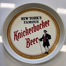 Vintage New York's Famous Knickerbocker Beer - Metal Beer Tray picture