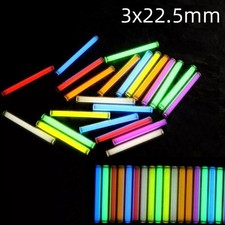 1pc 3x22.5mm Glass Tube Night Luminous 25 Years Life Tube Singal Lamp Tube New picture