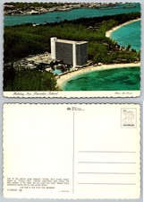 Continental Holiday Inn Paradise Island Bahamas Beach Aerial View Postcard picture