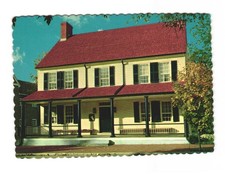 Salem Tavern dining rooms in Old Salem VTG postcard Unp picture