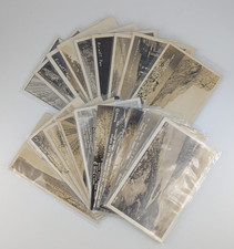 RPPC Postcards Lot Of 19 Washington State Places B&W Real Photos Vintage picture