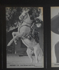 1959 TV WESTERN (64) CARD SET NU-CARD  *LONE RANGER, JOHN WAYNE, BONANZA , ZORRO picture