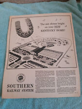 Vintage 1950s Southern Railway System Magazine Ad picture