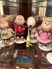 2000 Hallmark Lot Of 8 Peanuts Figures Snoopy With Stands picture