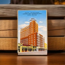 M.W.M. Co. Hotel Heidelberg Jackson MS Linen Divided Back Unposted Postcard picture