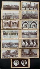 Vintage Stereoscope Lot (13) Stereo Viewer Cards Webster & Albee Rochester NY picture