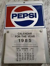 Vintage 1985 Pepsi Calendar picture