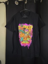 Halloween Horror Nights 2024 LIL' BOO Art Blacklight ADULT L T-shirt  picture