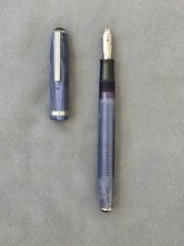 Vintage Esterbrook Fountain Pen 2668 Firm Medium Nib USA Blue Restoration picture