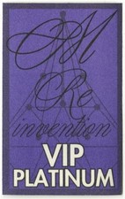 Madonna 2004 Re-Invention concert tour VIP Platinum Backstage Pass picture