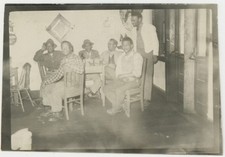 African American Segregated Bar 1940 Saloon Photo Alcohol Tavern Black Men  picture