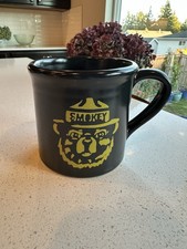 Rare Filson Smokey Bear Ohio Stoneware Mug Faded Black USA Limited Edition picture