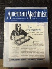 1930 American Machinist, New York.  October 2,9,16,23,30 Lot of 5  picture