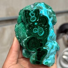 530g Rare Natural Chrysocolla Malachite Crystal Mineral Specimen(Collection) picture