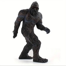 Brown Bigfoot Sasquatch Yeti Figure 5.1” Cryptid Statue Halloween Decor picture